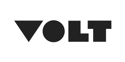 Volt bank logo black white