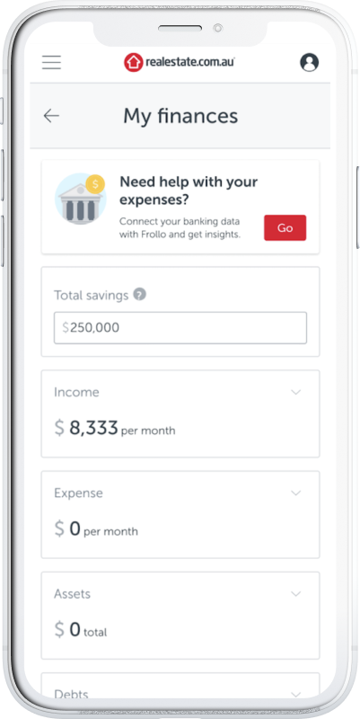 REA - My Finances - Financial Passport