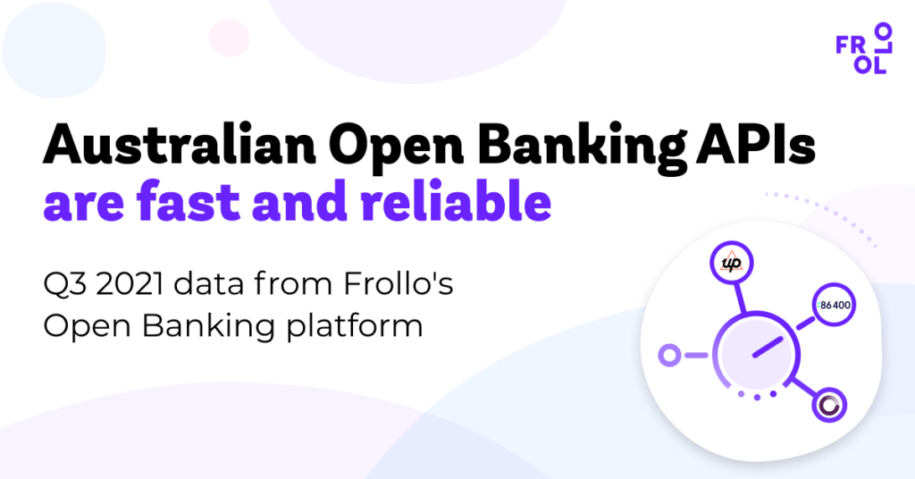 Australian Open Banking APIs are fast and reliable Australian Open Banking APIs are fast and reliable